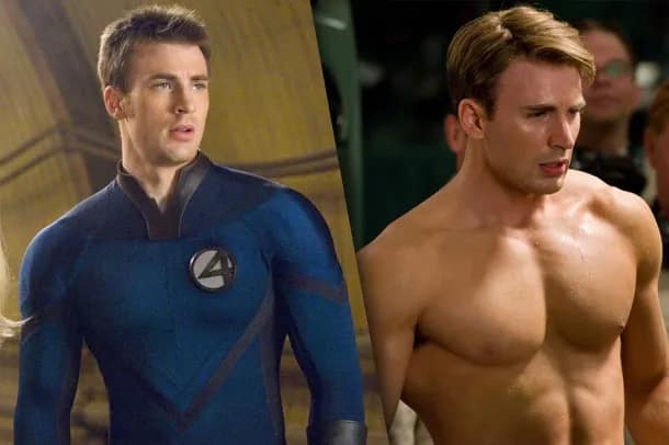 Is Chris Evans Using Steroids? or natural?